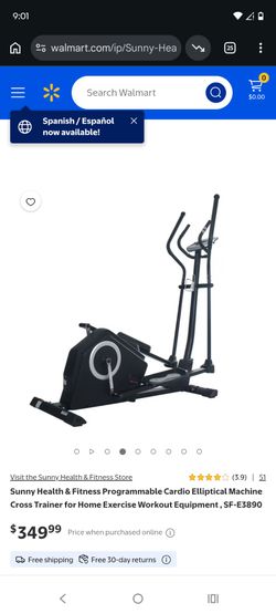 Sunny health fitness machine
