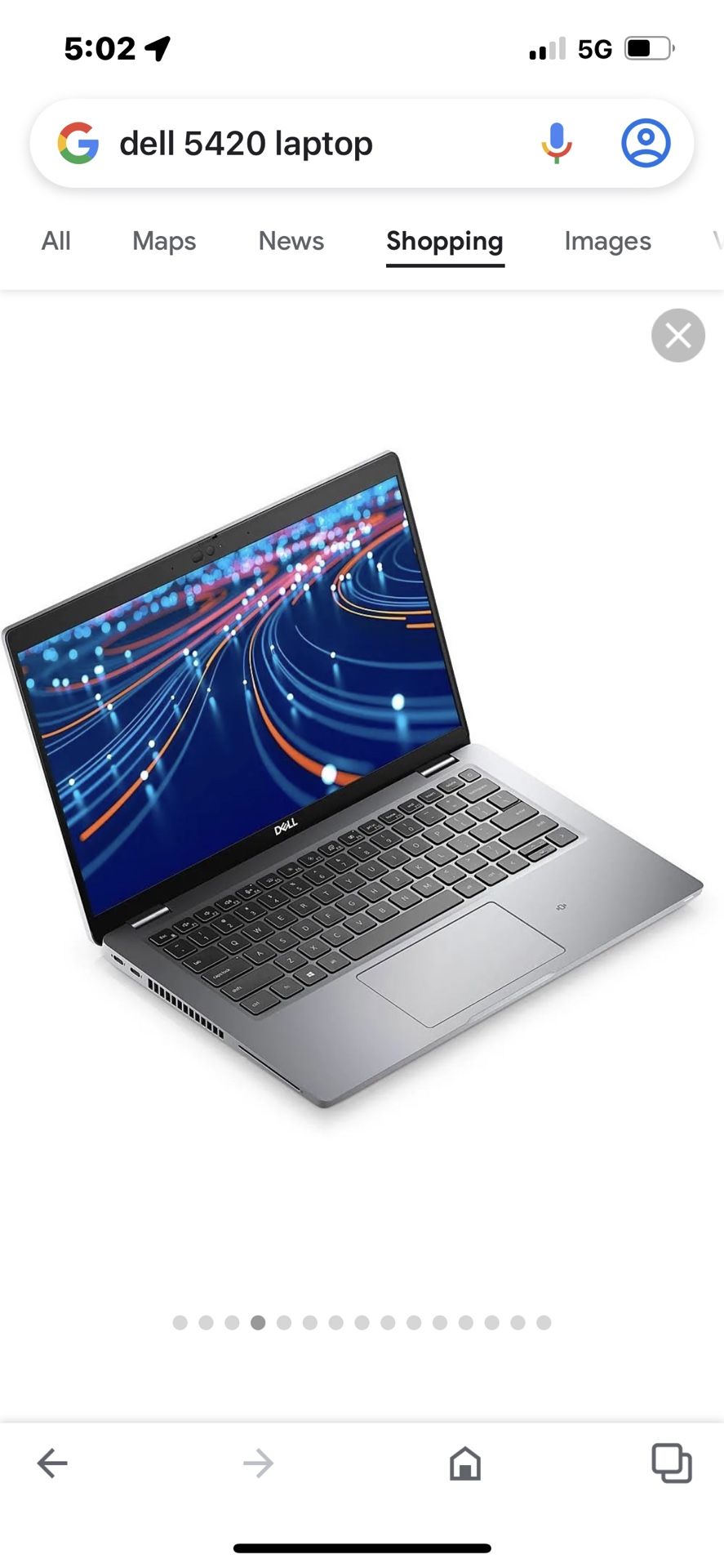 Remaining Stock  Must Go - Dell 5400 14’ Laptops  - Refurbished 