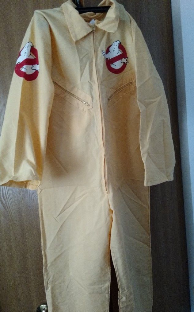 Halloween Kid GhostBuster  Costume Size Small / Up To Age 6/7