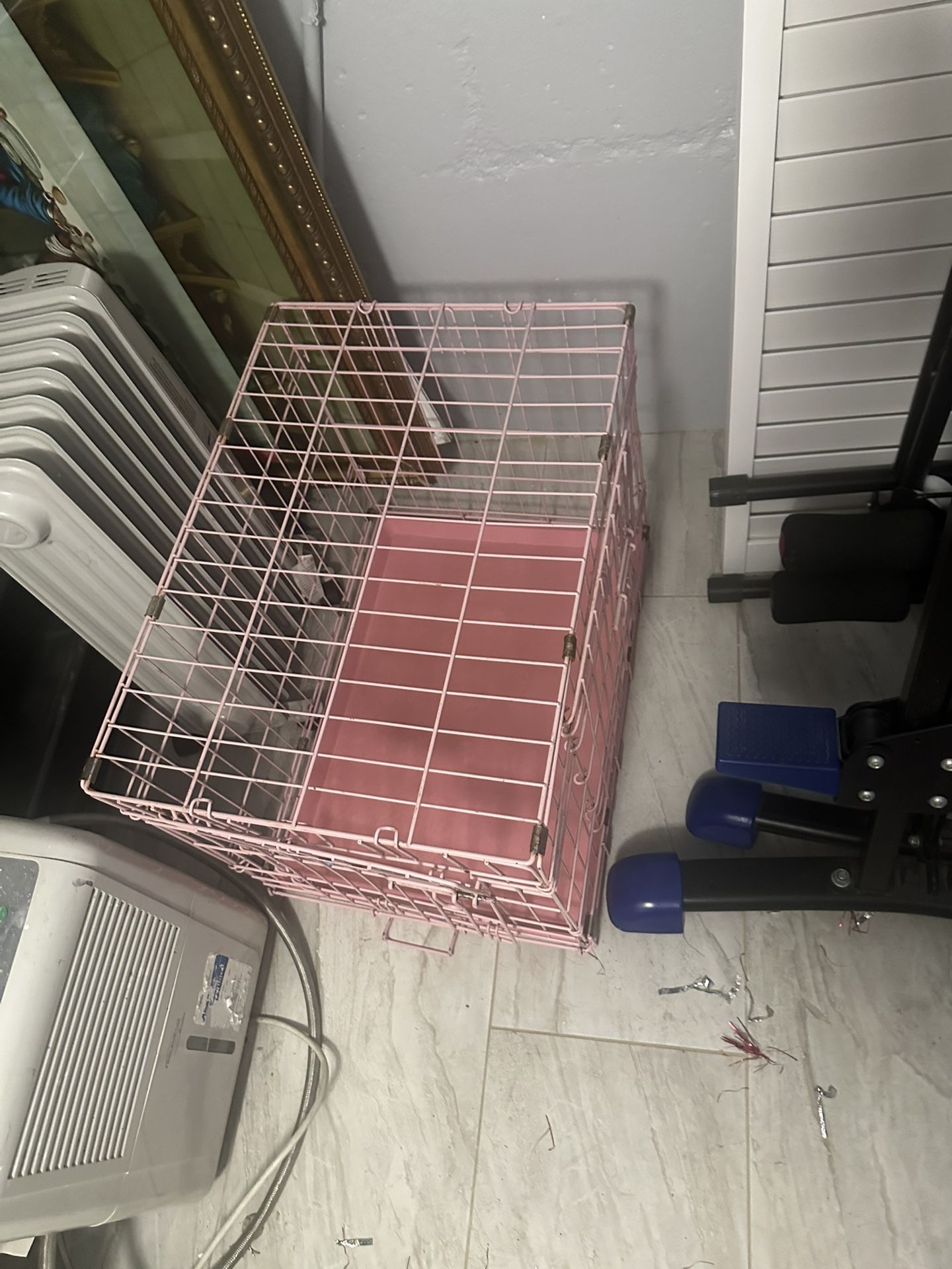 Dog Cage Pink