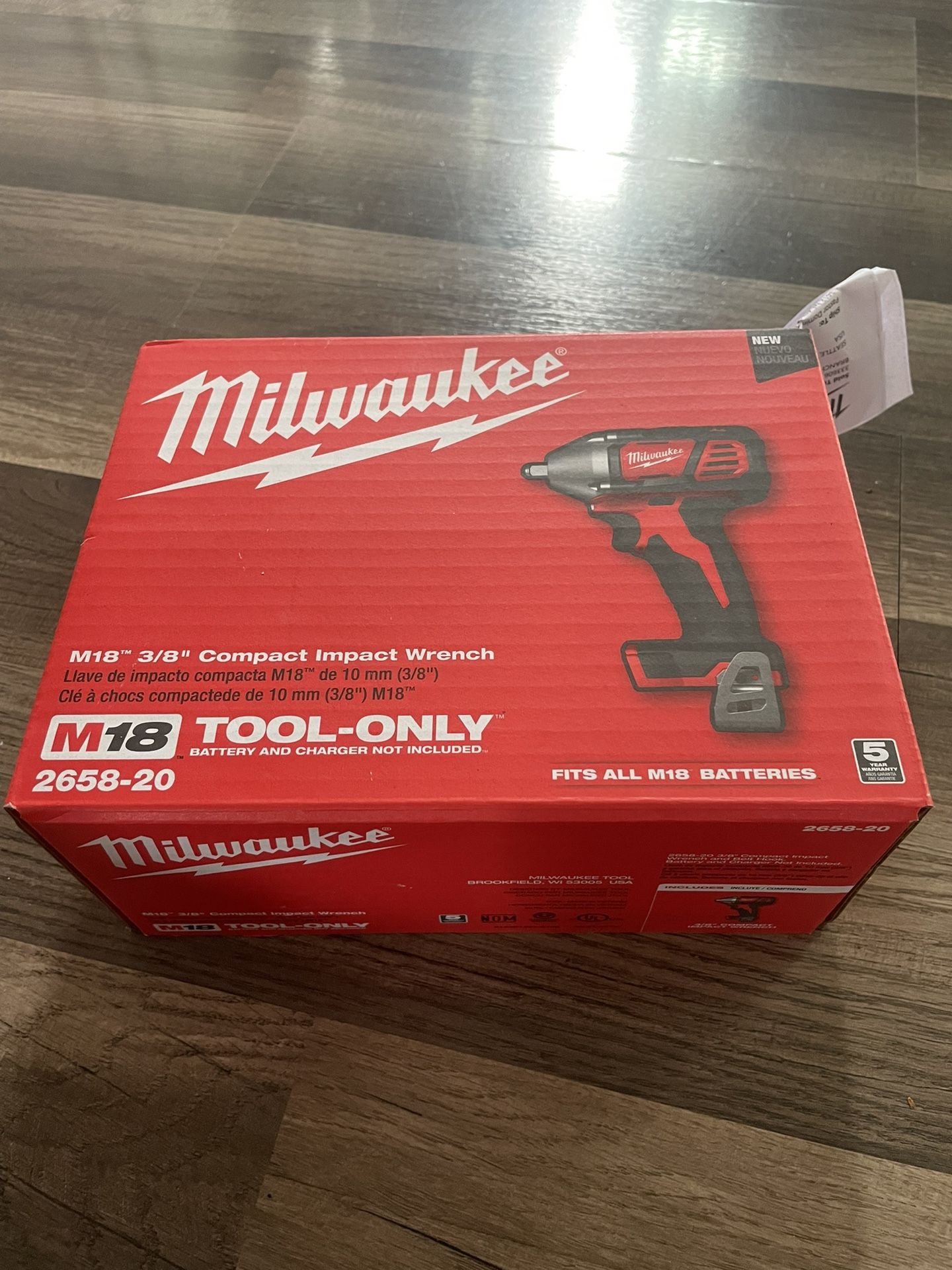 Milwaukee 3/8 Impact Gun $90