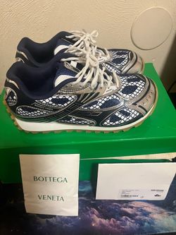 Navy Blue/silver Bottega