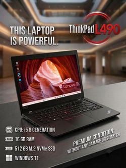 Laptop Lenovo ThinkPad  Like New🚀🖤