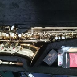 Nearly New Saxophone Complete With All Accessories 