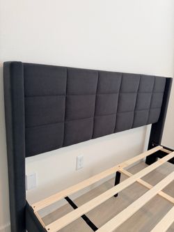 Bed frame new queen size