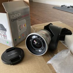 Rokinon 12mm F2.0 Sony E Mount