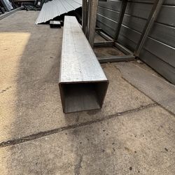  Galvanized Tubing 6'' x 6'' x 20' 7guage per piece