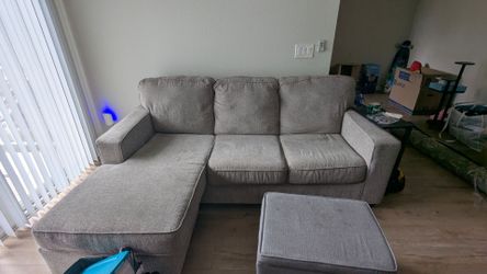 Couch w/ ottoman