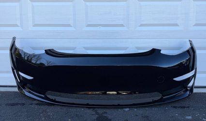 BLACK MODEL 3 TESLA FRONT BUMPER 2022 2023 ORIGINAL