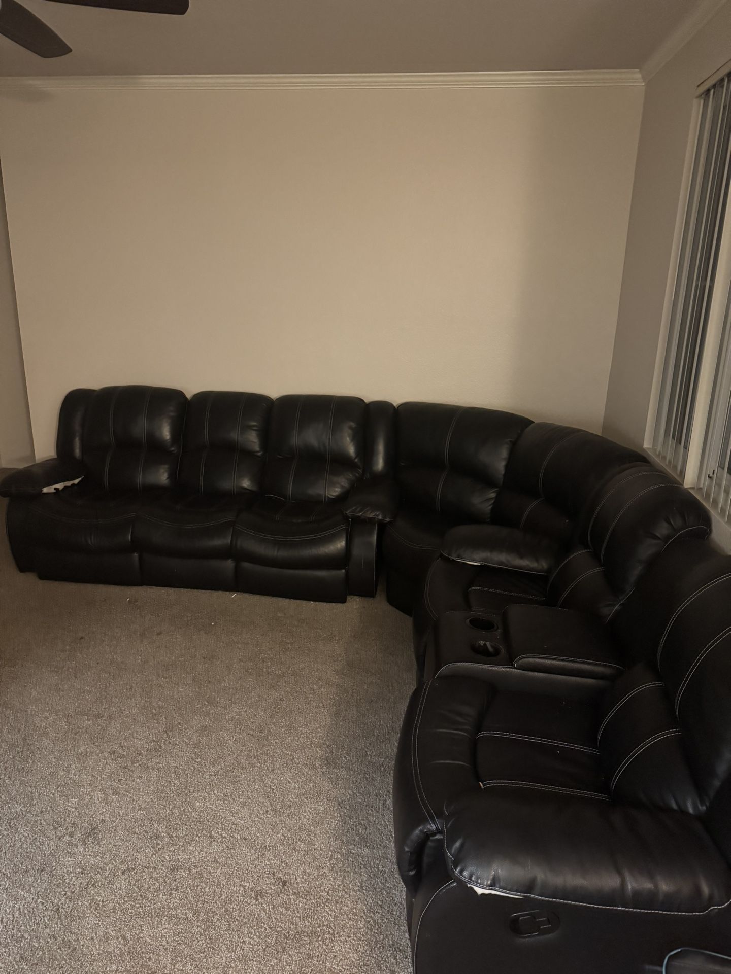 Sectional Couch/Recliners
