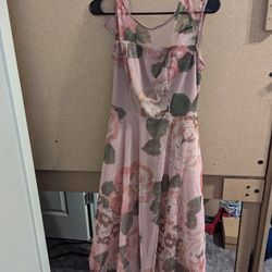 Size Medium Flower Dress