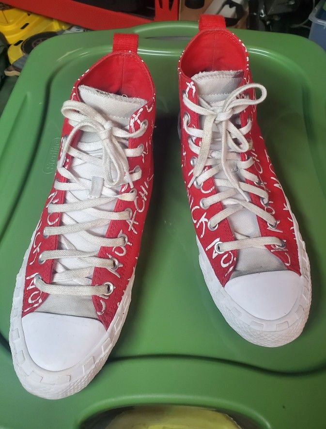Not Chucks Style Converse Size 8.5