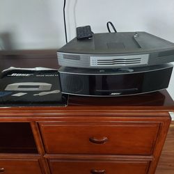 Bose Receiver and CD player.