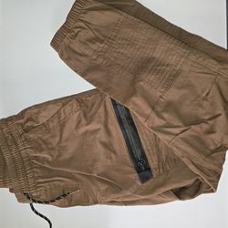 NEW MENS JOGGER BROWN  SIZE XL 
