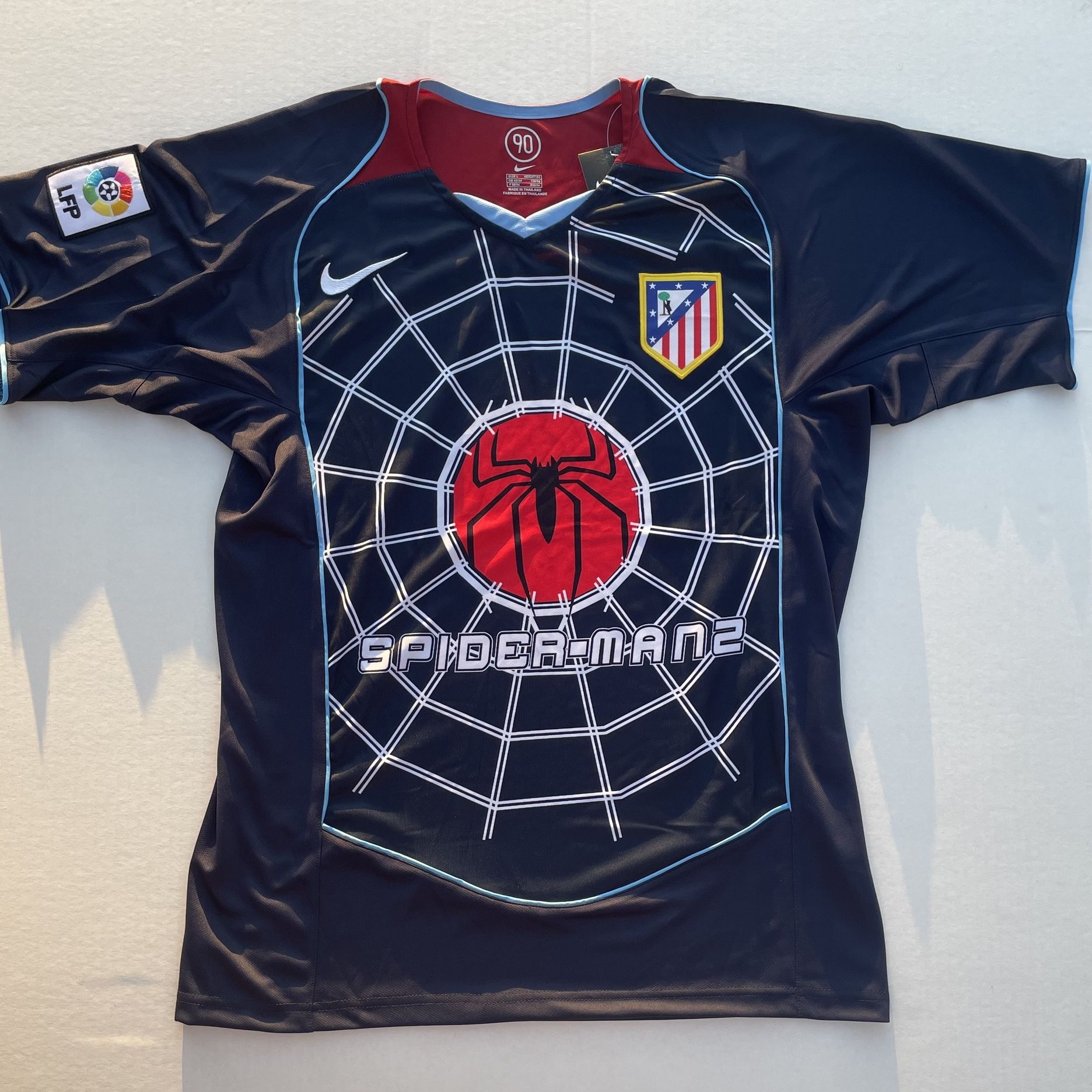 BNWT**/F. Torres #9/ Atletico Madrid Spiderman 2 Jersey (Kit) 04
