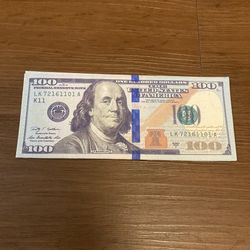 $100 Bill Wallet