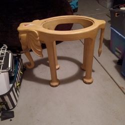 Antique Vintage Elephant Table 