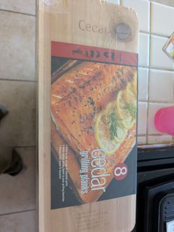 8 cedar grilling planks