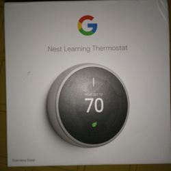 Google Nest Learning Thermostat 