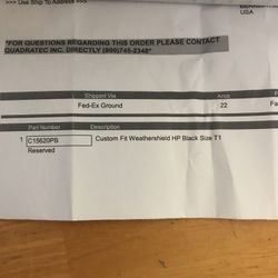 Cover Craft Custom Fit Weather shield HP Car Cover