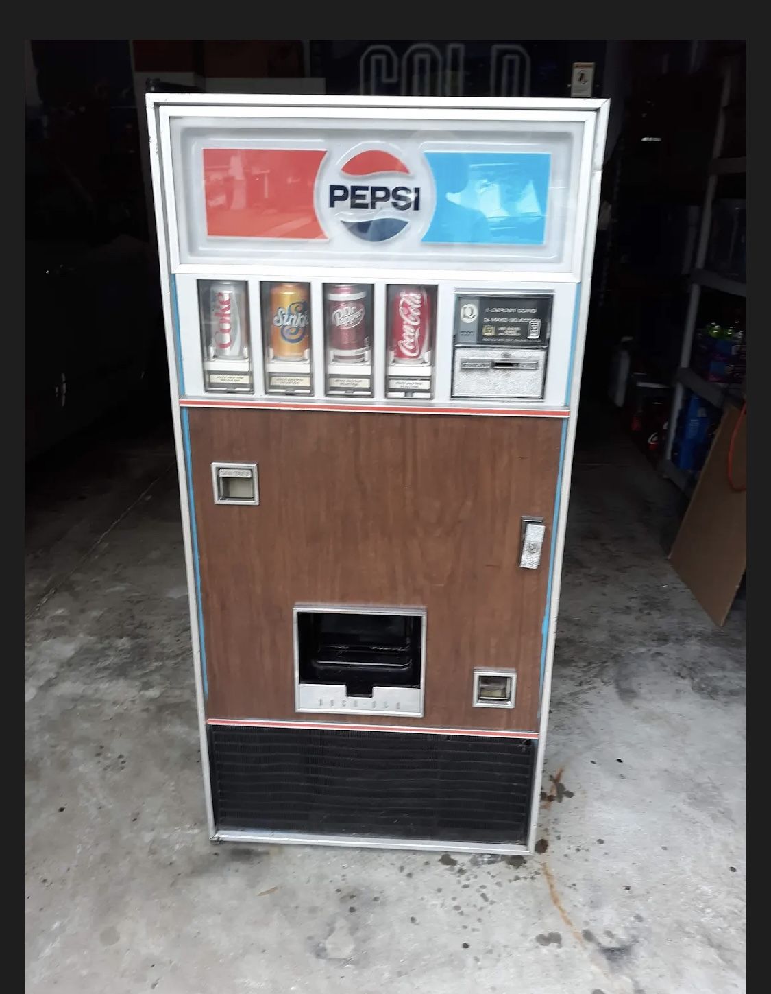 Vintage Vending Machines & Parts