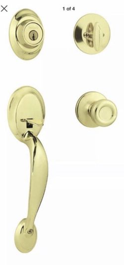 Kwikset Dakota Single Cylinder Handleset w/Tylo Knob featuring SmartKey in