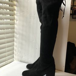 Thigh High Boots 6.5M 3” Heels 