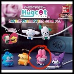 Sanrio Characters Hugcot Gashapon Cable Bites Little Devils - My Melody
