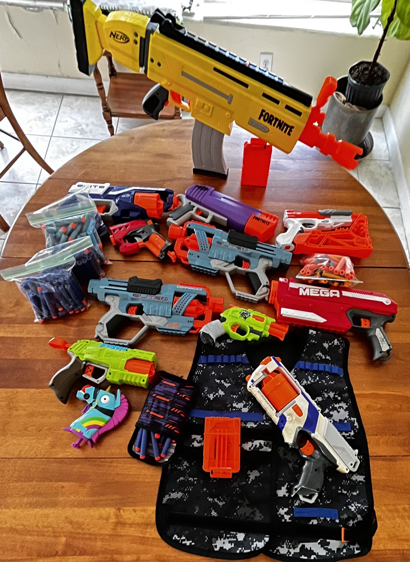 Nerf gun assortment