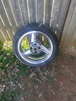 Chrome wheel for sale!...