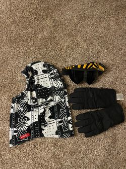 Snowboard Gear Bundle – Balaclava, Goggles & Gloves