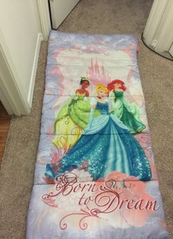 Princess sleeping bag
