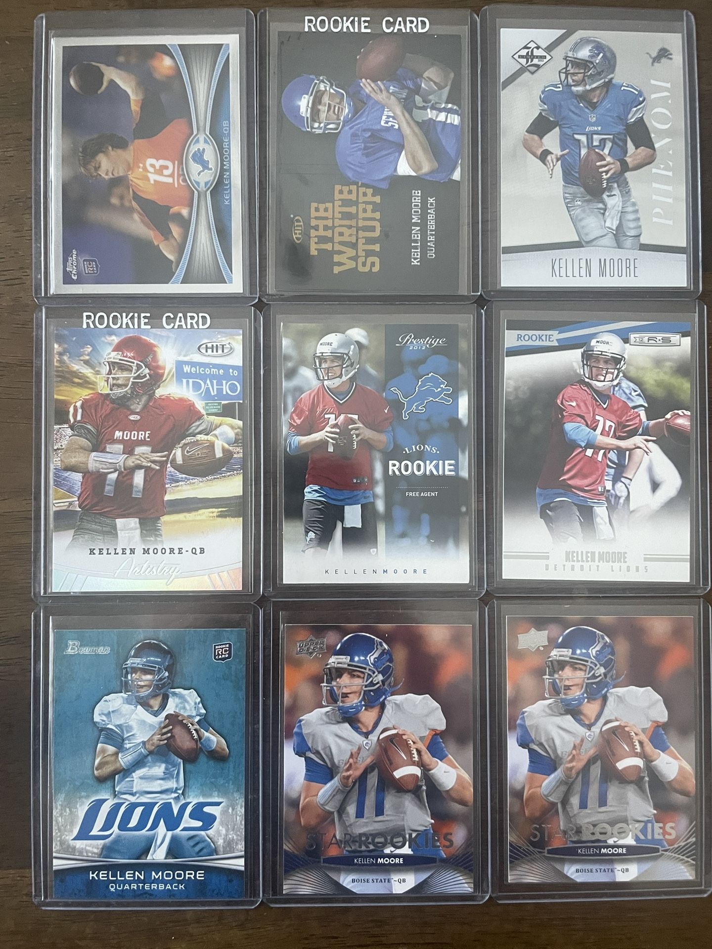 Kellen Moore Football Cards Rookie