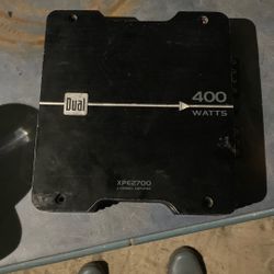 Dual 400 Watt 2 Channel Amp