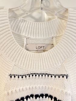 New Loft Summer Halter Style Knit  Top Size Small