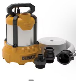 Dewalt Water Pump New