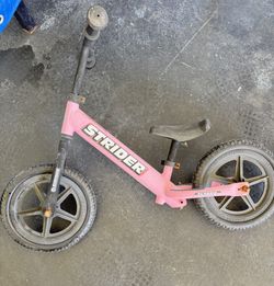 Toddler Strider Balance Bike