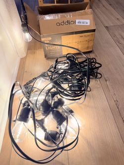 LED Outdoor String Lights 48FT Edison Vintage