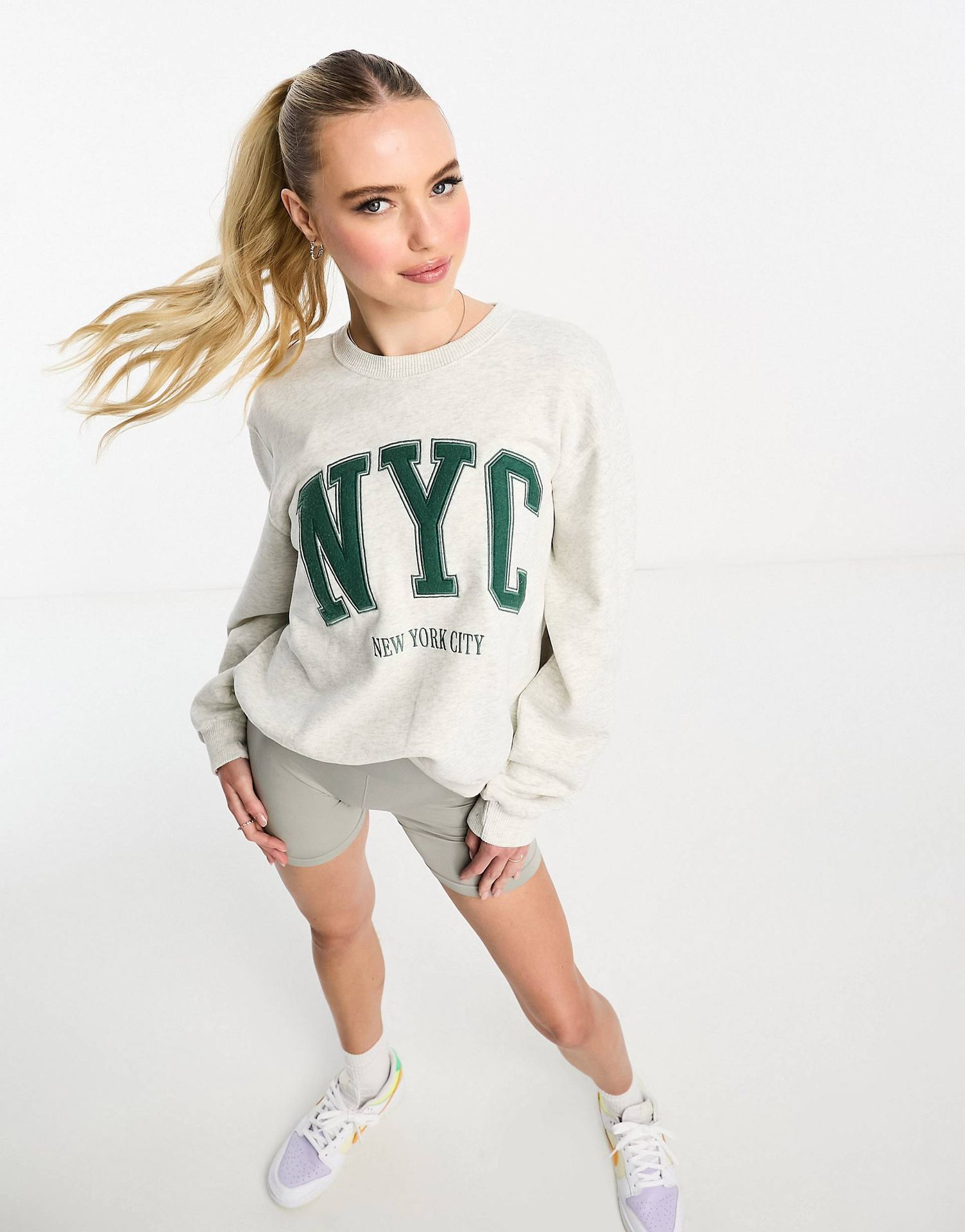 NYC Graphic Crew Sweatshirt