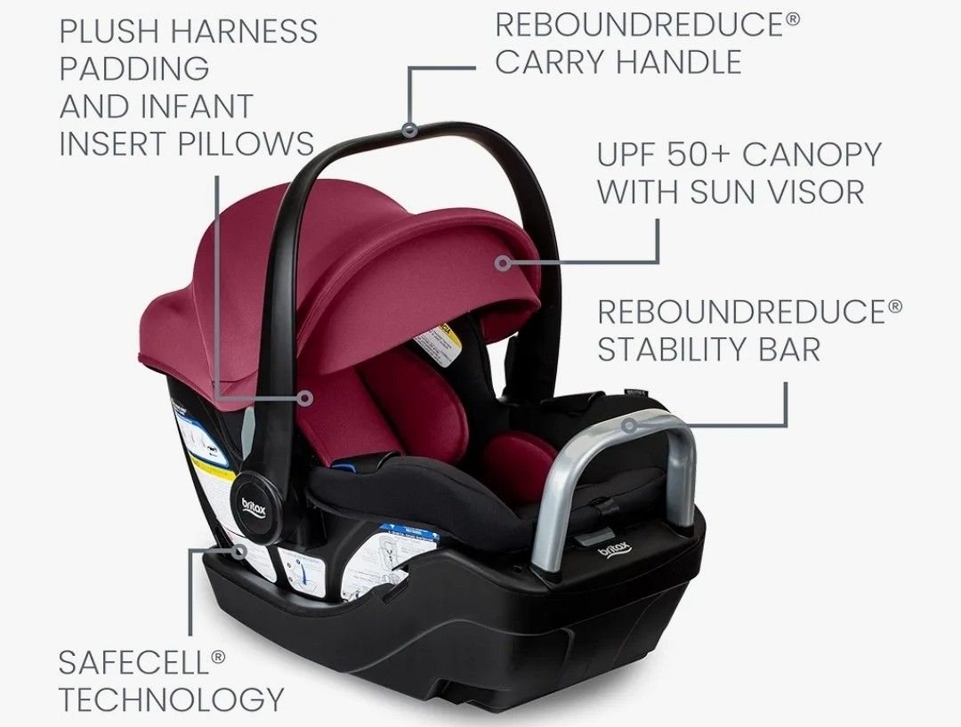 Britax Willow S Infant Car Seat with Alpine Base