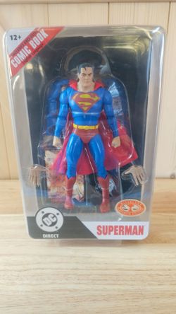 McFarlane DC Direct Page Punchers Alex Ross Superman Red Platinum