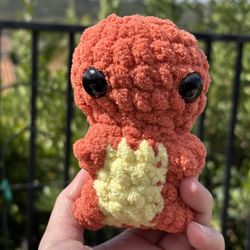 Pokémon Charmander 🔥 Handmade 🧶 Crochet 🧶 Plushie 