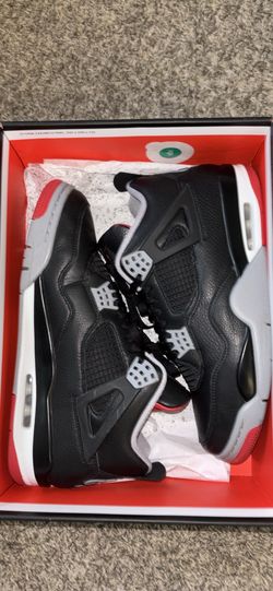 Jordan 4 Retro - ‘Bred Reimagined’ Size 11 Worn Lightly