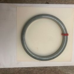 real jade bangle bracelet dark green color 