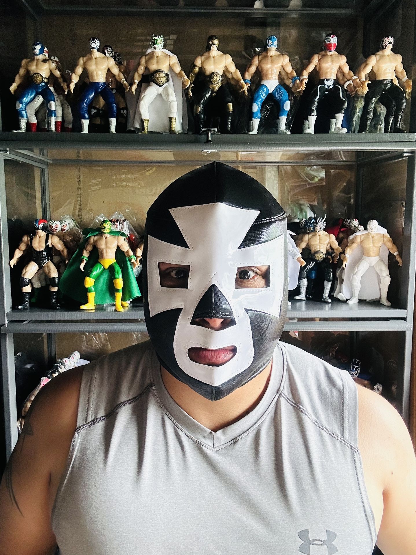 Espanto Lucha Libre Mask Mexican Wrestling Adult Luchador Costume  Luchadores