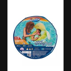 Swimways Infant Baby Spring Float - Green