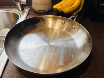 KitchenAid Induction Stainless Steel Frying Pan, 12-Inch