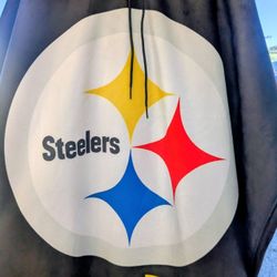 Steelers Hoodie Poncho 