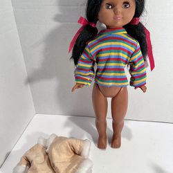 Vintage Sleepy Eye Native American Doll