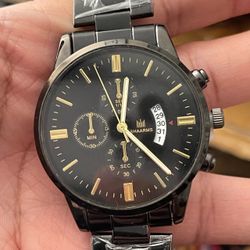 SHAARMS Men's Chronograph Style Quartz Watch